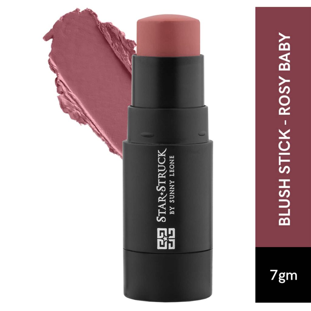 Star Struck by Sunny Leone Blush Stick - Rosybaby (7g) - Star Struck by Sunny Leone