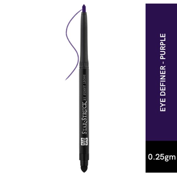 Star Struck by Sunny Leone Eye Definer - Purple (0.25g) - Star Struck by Sunny Leone