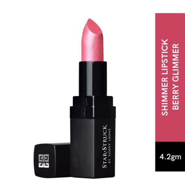 Star Struck by Sunny Leone Intense Matte Lipstick - Berry Glimmer (4.2g) - Star Struck by Sunny Leone