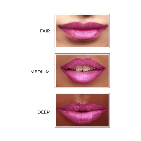 Star Struck by Sunny Leone Lip Gloss With Lip Liner & Lipstick Lip Kit - Purple Taffy (3 Pcs) - Star Struck by Sunny Leone