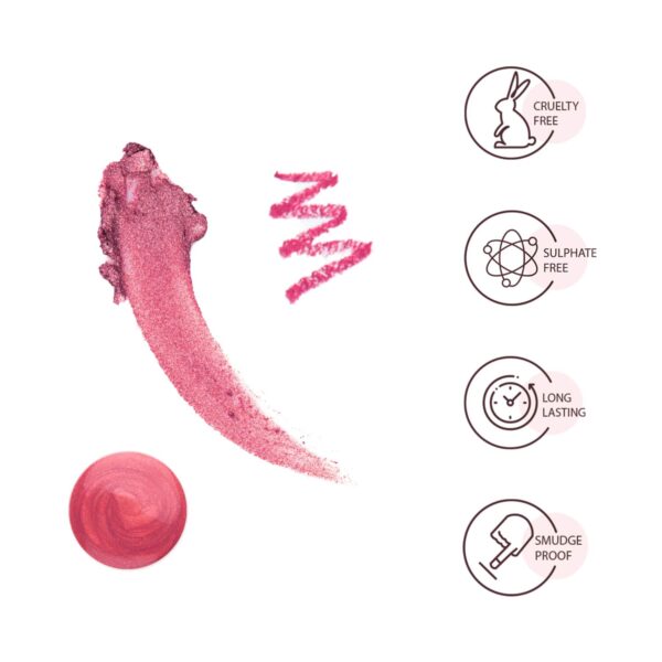 Star Struck by Sunny Leone Lip Gloss With Lip Liner & Lipstick Lip Kit - Berry Glimmer (3 Pcs) - Star Struck by Sunny Leone