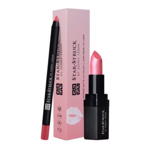 Star Struck by Sunny Leone Lip Kit - Berry Glimmer (2Pcs) - Star Struck by Sunny Leone