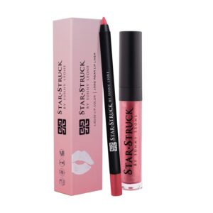 Star Struck by Sunny Leone Lip Kit - Berry Glimmer (2Pcs) - Star Struck by Sunny Leone