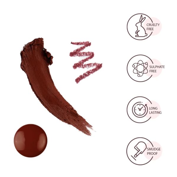 Star Struck by Sunny Leone Lip Kit - Cinnamon (3Pcs) - Star Struck by Sunny Leone