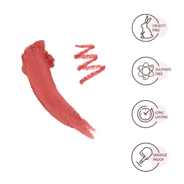 Star Struck by Sunny Leone Lip Kit - Coralicious (2Pcs) - Star Struck by Sunny Leone