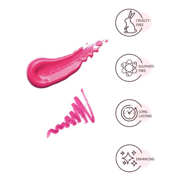 Star Struck by Sunny Leone Lip Kit - Kiss Me (2Pcs) - Star Struck by Sunny Leone