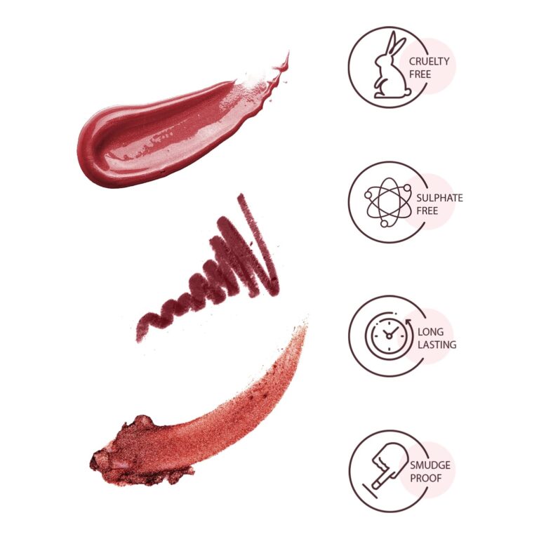 Star Struck by Sunny Leone Lip Kit - Midnight Twinkle (3Pcs) - Star Struck by Sunny Leone