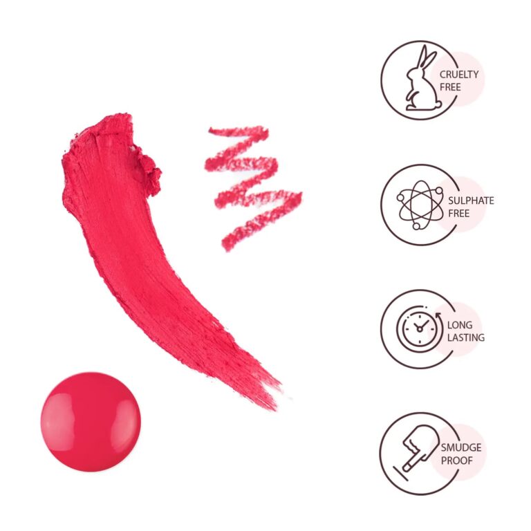 Star Struck by Sunny Leone Lip Kit - Wild Cherry (3Pcs) - Star Struck by Sunny Leone