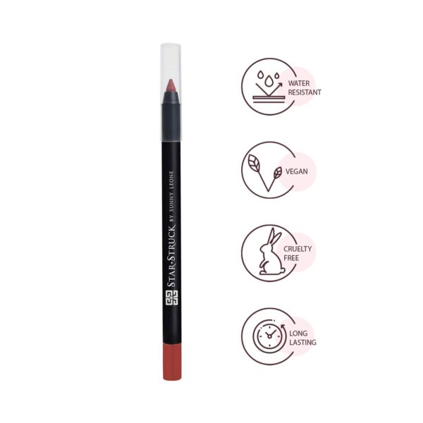 Star Struck by Sunny Leone Long Wear Lip Liner - Bronze Beauty (1.2g) - Star Struck by Sunny Leone