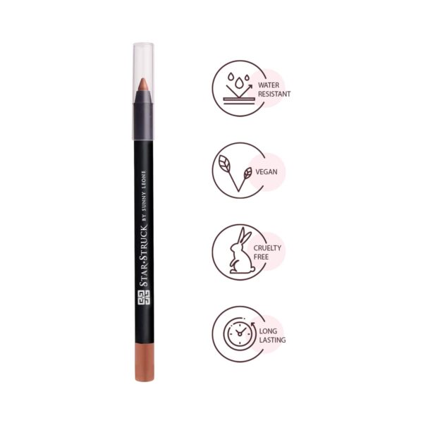 Star Struck by Sunny Leone Long Wear Lip Liner - Toffee (1.2g) - Star Struck by Sunny Leone