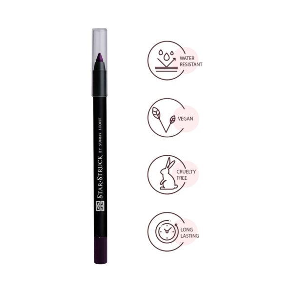 Star Struck by Sunny Leone Long Wear Lip Liner - Wine (1.2g) - Star Struck by Sunny Leone