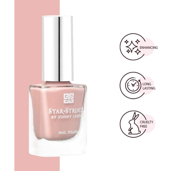 Star Struck by Sunny Leone Nail Polish - Bare Me (8ml) - Star Struck by Sunny Leone