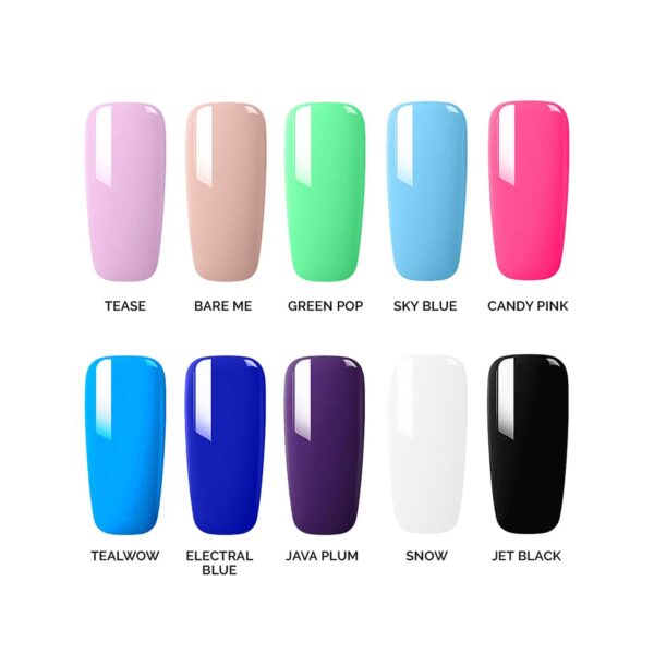 Star Struck by Sunny Leone Nail Polish - Snow (8ml) - Star Struck by Sunny Leone