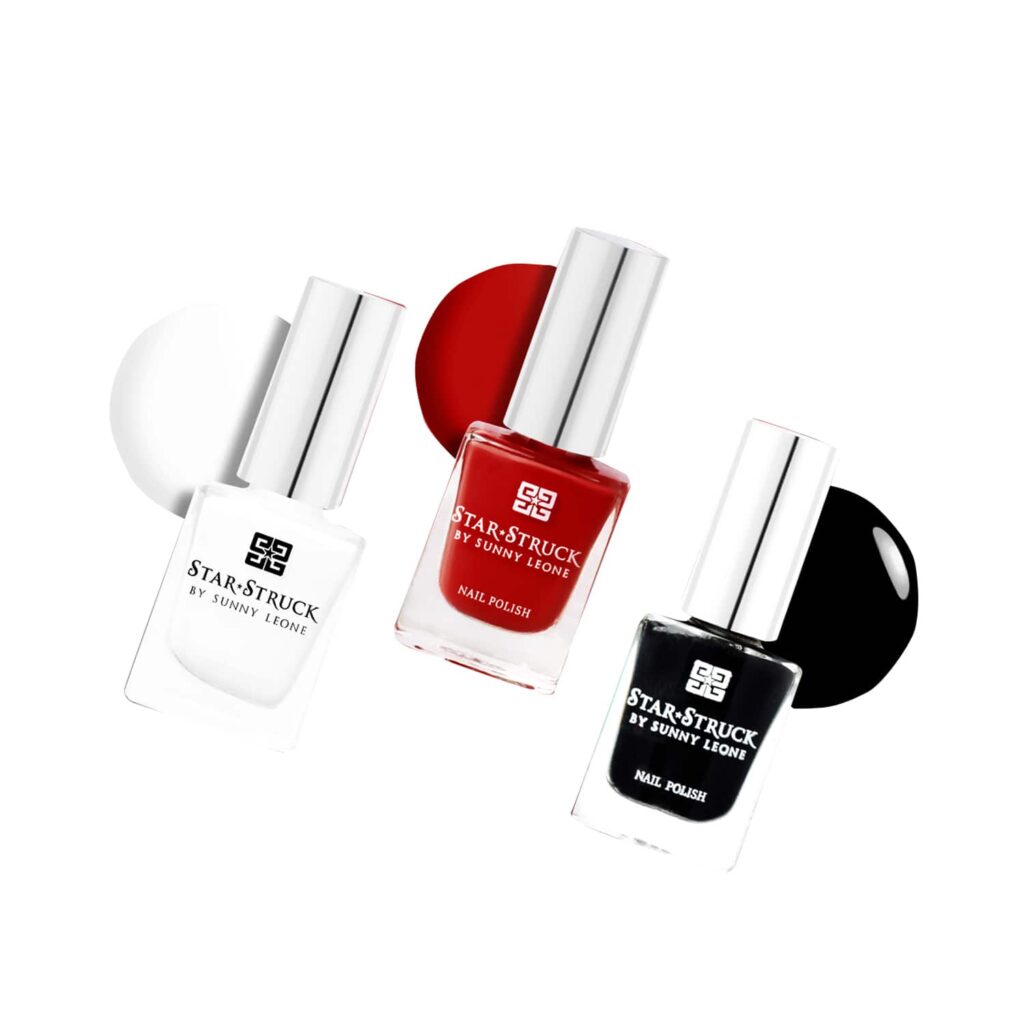 Star Struck by Sunny Leone The Staples Nail Polish - (3Pcs) - Star Struck by Sunny Leone