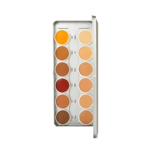 Stars Cosmetics 12 Color Shades Face Makeup Palette - Multi-Color (48g) - Stars Cosmetics
