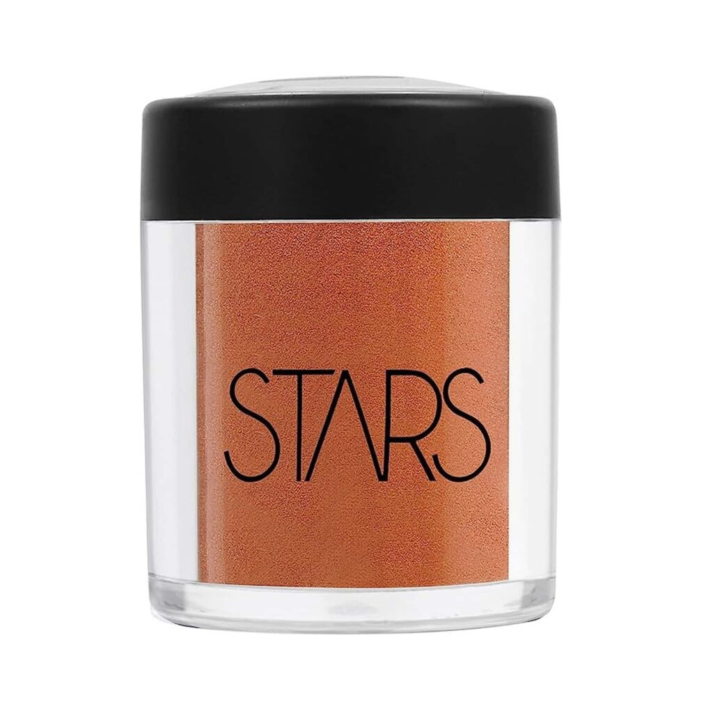 Stars Cosmetics Eyeshadow Pigment Powder - 13 Sparkling Bronze (4g) - Stars Cosmetics