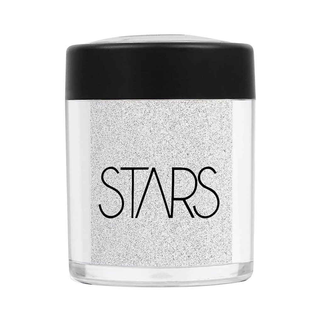 Stars Cosmetics Eyeshadow Pigment Powder - 16 Sparkling Silver (4g) - Stars Cosmetics