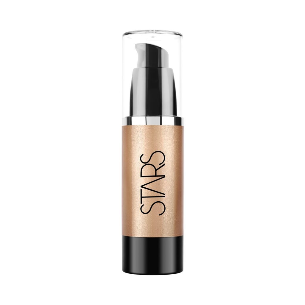 Stars Cosmetics Reflect Illuminator Face Makeup Liquid Highlighter - Soft Bronze (40ml) - Stars Cosmetics