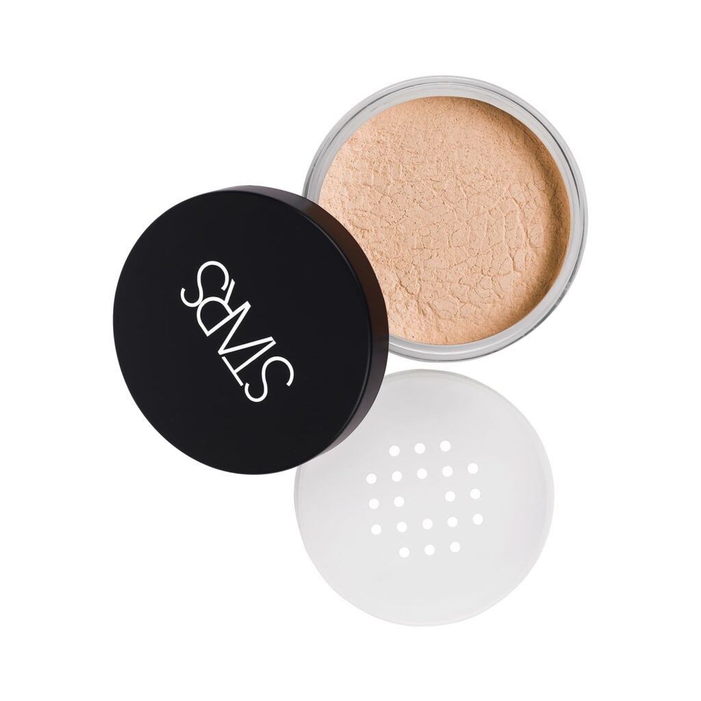 Stars Cosmetics Translucent Face Makeup Loose Compact Powder - Beige Matt (20g) - Stars Cosmetics