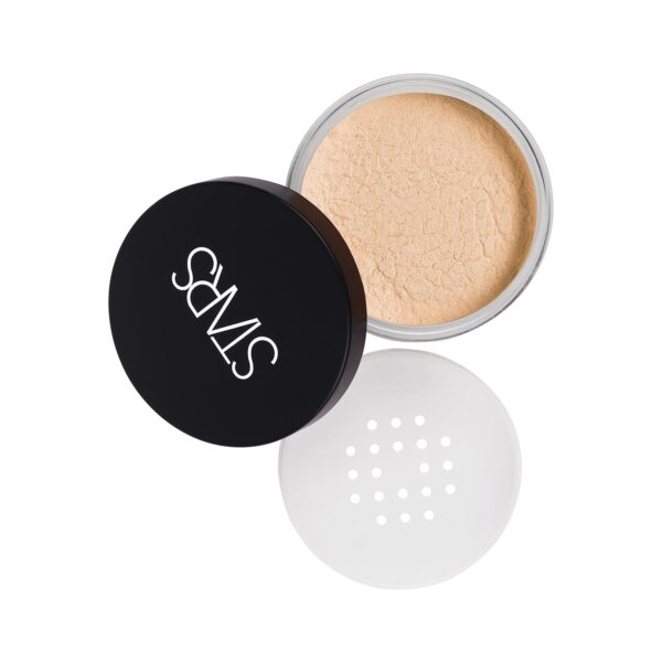 Stars Cosmetics Translucent Face Makeup Loose Compact Powder - Beige Pearl (20g) - Stars Cosmetics