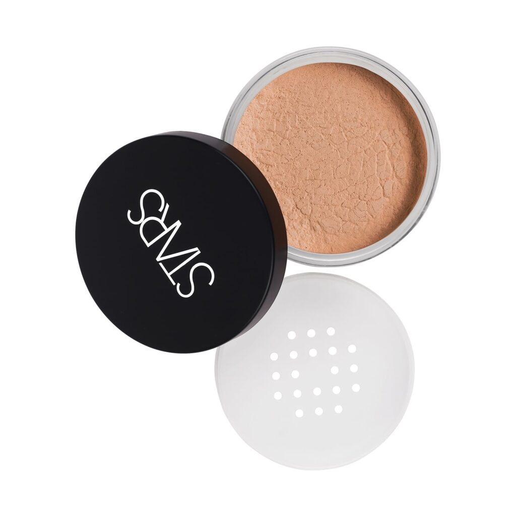 Stars Cosmetics Translucent Face Makeup Loose Compact Powder - Tan Matt (20g) - Stars Cosmetics