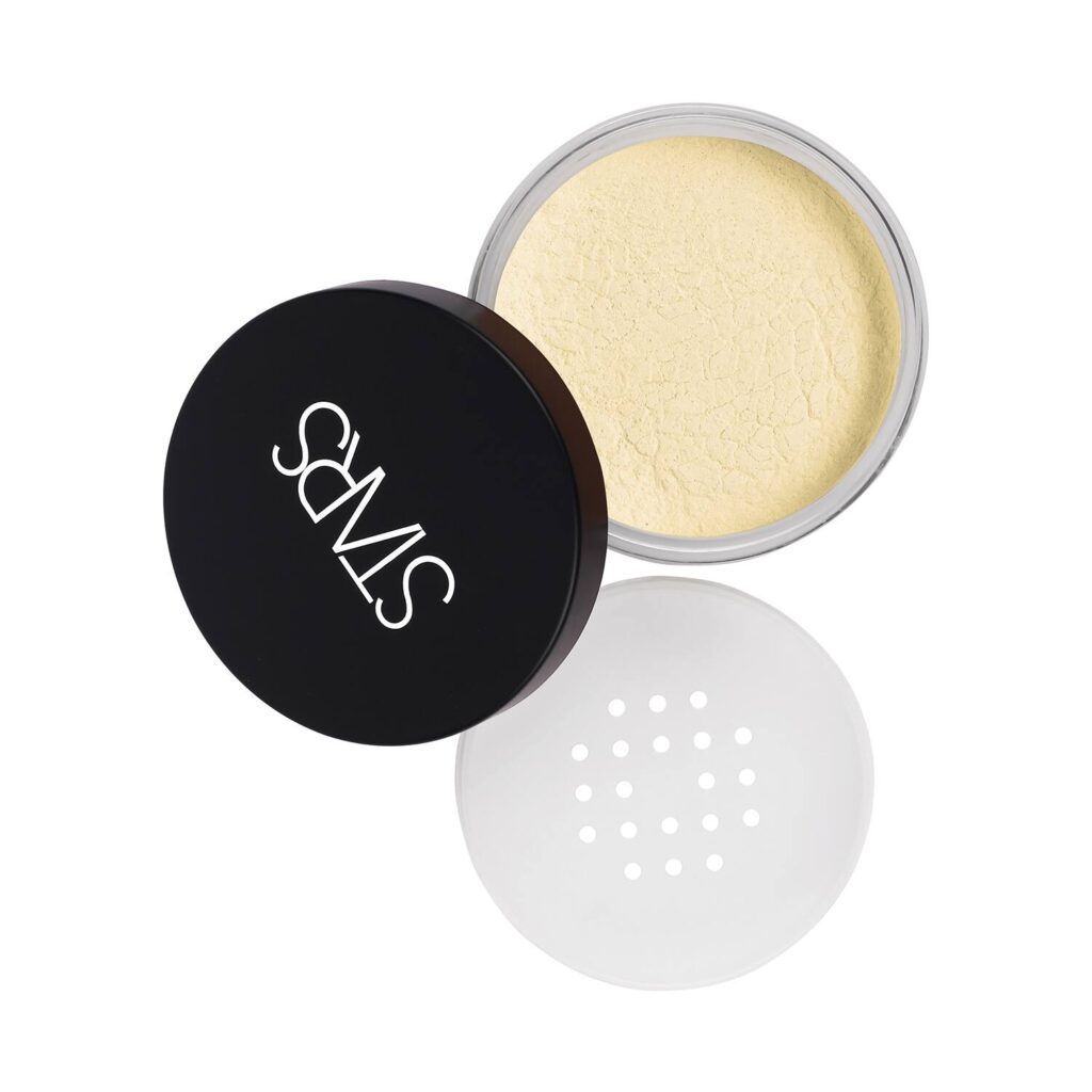 Stars Cosmetics Translucent Face Makeup Loose Compact Powder - Yellow Gold (20g) - Stars Cosmetics