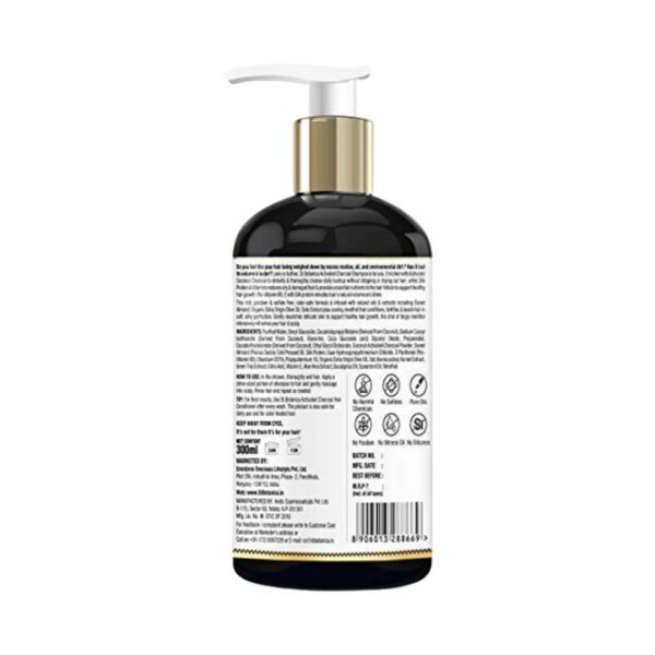 St.Botanica Activated Charcoal Hair Shampoo (300ml) - St.Botanica