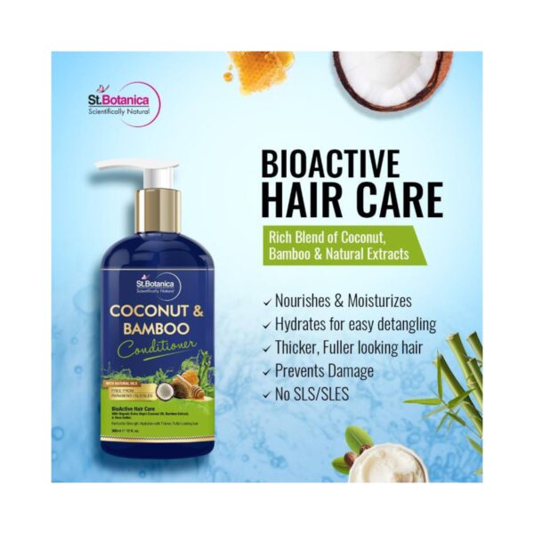 St.Botanica Coconut & Bamboo Hair Conditioner (300ml) - St.Botanica