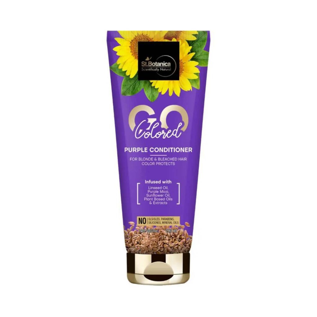 St.Botanica Go Colored Purple Hair Conditioner (200ml) - St.Botanica