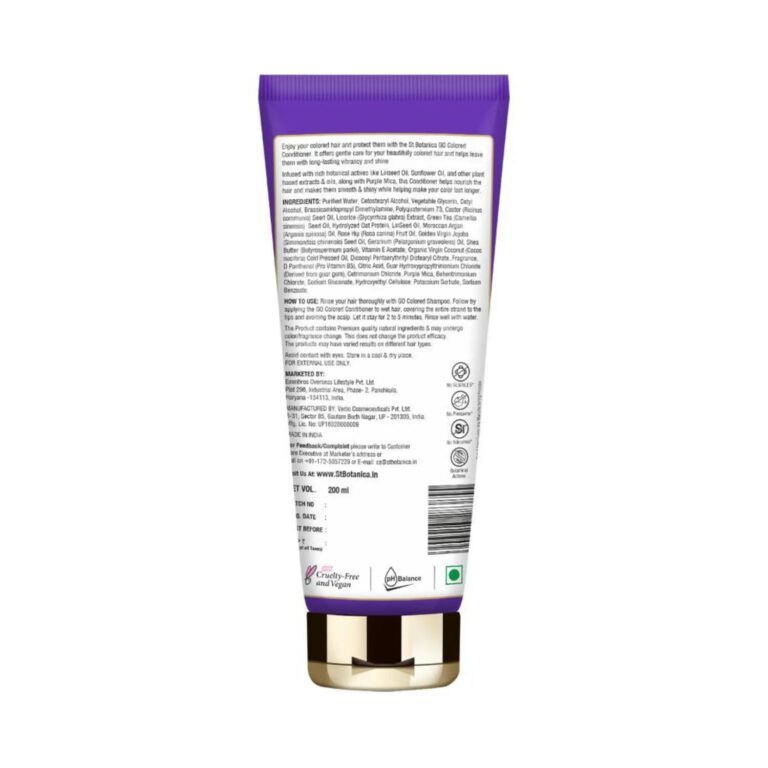 St.Botanica Go Colored Purple Hair Conditioner (200ml) - St.Botanica
