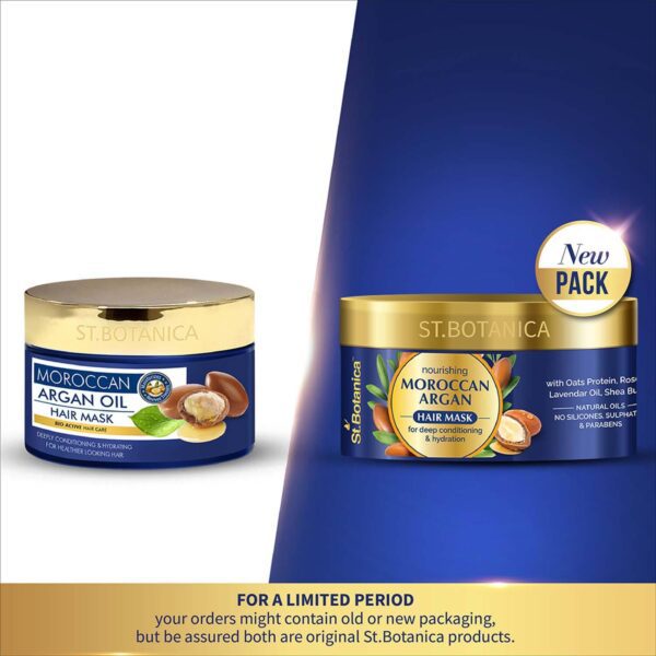 St.Botanica Moroccan Argan Hair Mask (200g) - St.Botanica