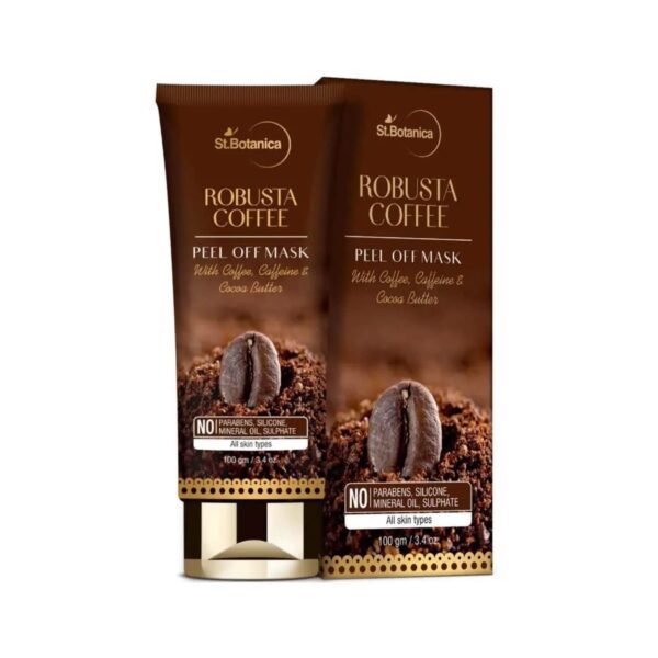 St.Botanica Robusta Coffee Peel Off Mask - (100g) - St.Botanica