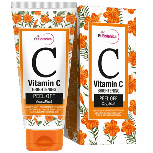 St.Botanica Vitamin C Brightening Peel Off Mask For Dark Spots Complexion (100ml) - St.Botanica