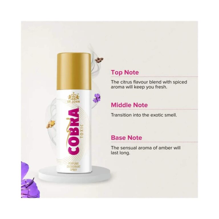 ST.JOHN Cobra Cool, Sports And Toxic Limited Edition Deodorant Spray (3 Pcs) - ST.JOHN