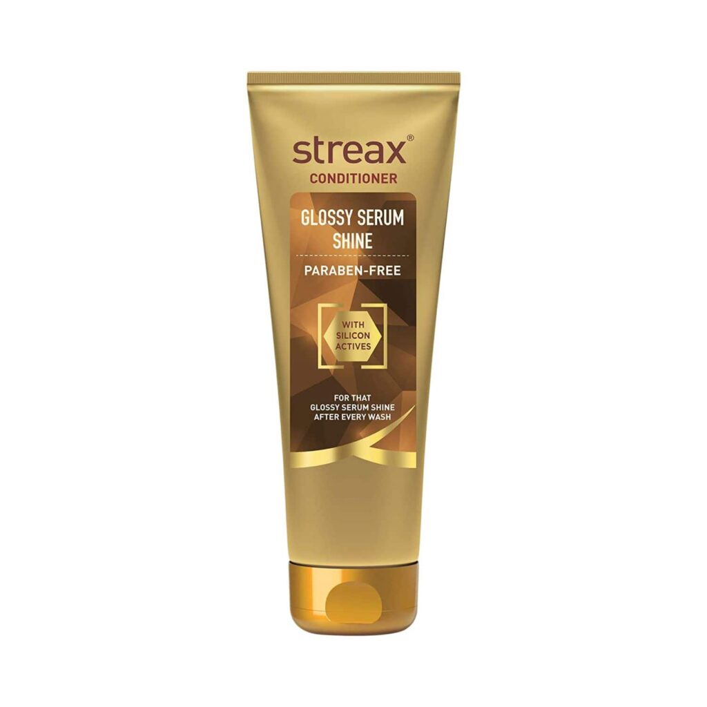 Streax Glossy Serum Shine Conditioner (240ml) - Streax