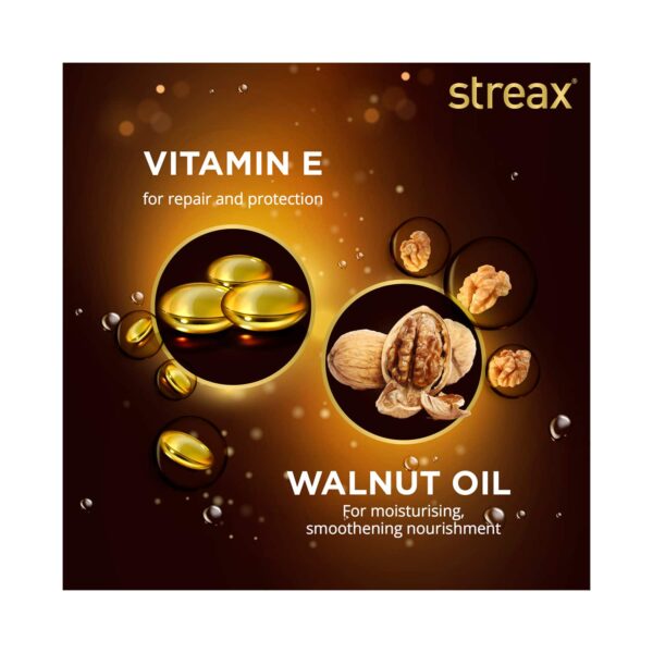 Streax Hair Serum Vitalised With Walnut Oil (125ml) - Streax