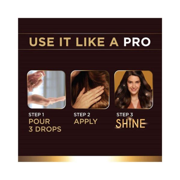 Streax Hair Serum vitalised with Walnut Oil (45 ml) - (Pack of 2) Combo - Streax