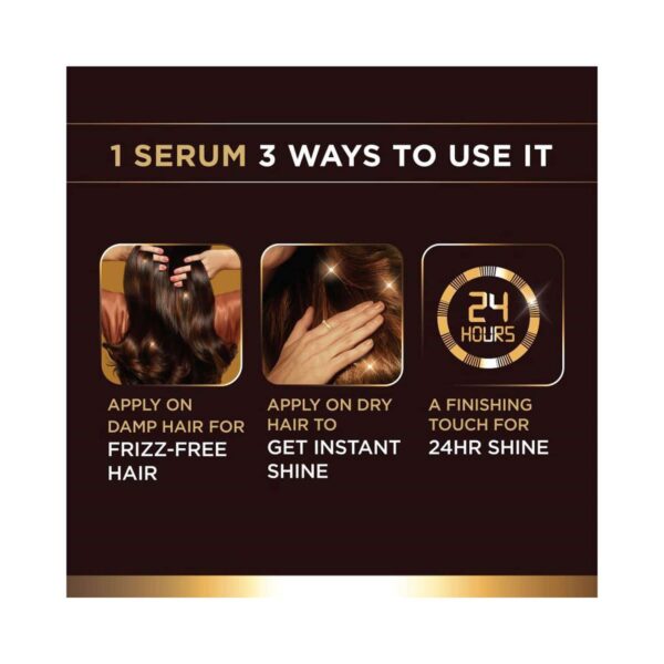 Streax Hair Serum vitalised with Walnut Oil (45 ml) - (Pack of 2) Combo - Streax