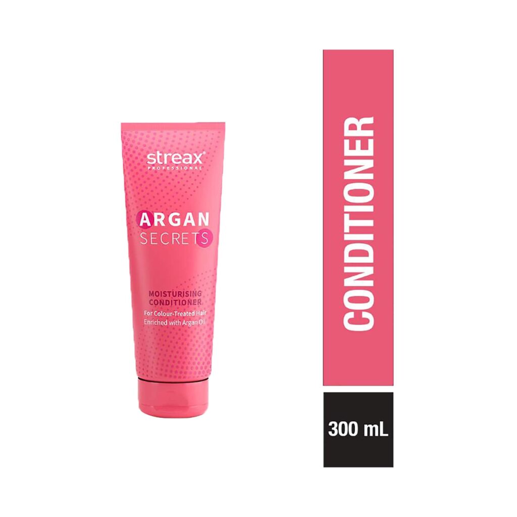 Streax Professional Argan Secrets Color Protect Moisturizing Conditioner (240g) - Streax Professional