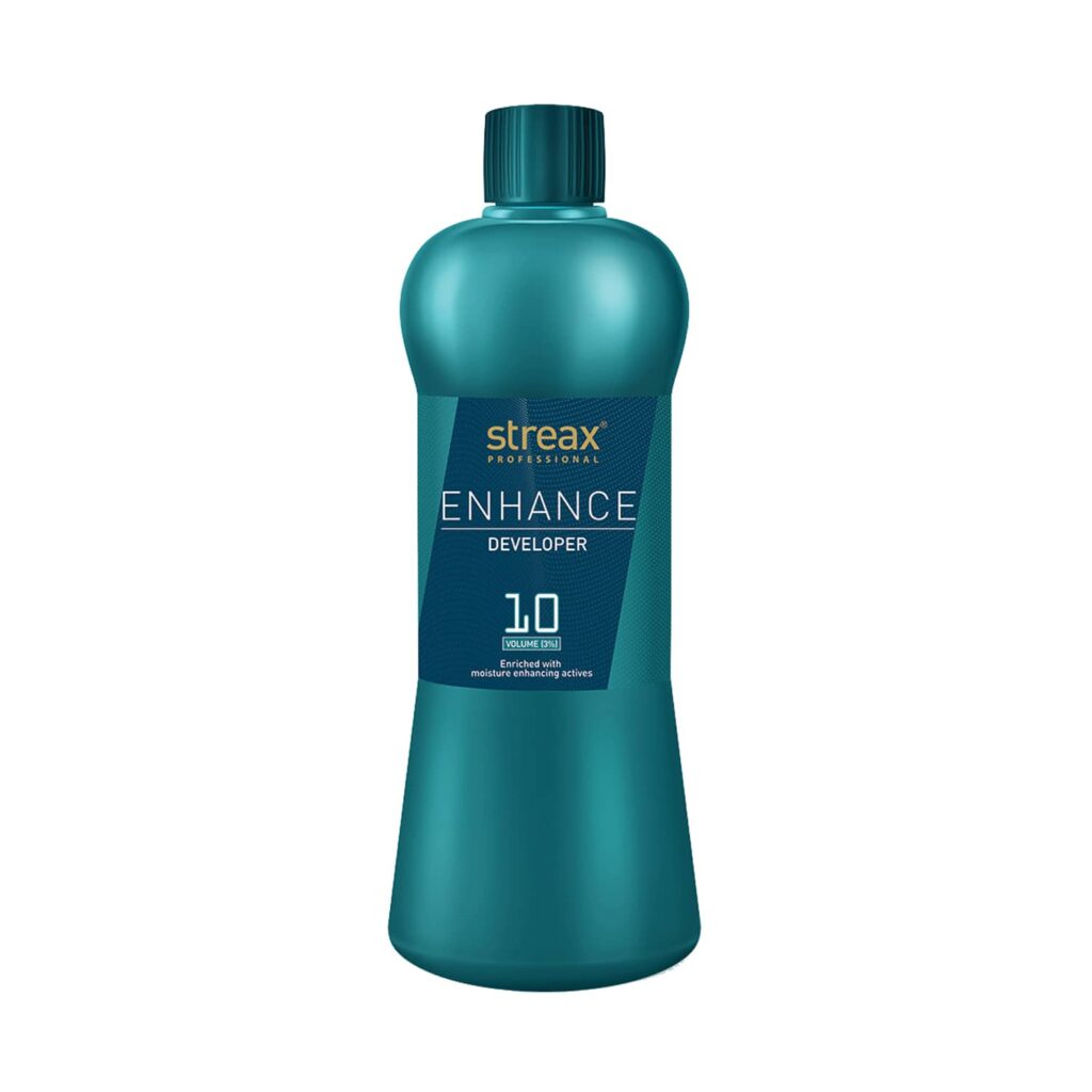 Streax Professional Enhance 10 Volume Hair Color Developer With Lanolin (1000ml) - Streax Professional