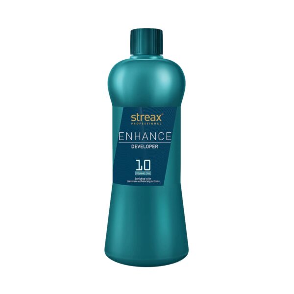 Streax Professional Enhance 10 Volume Hair Color Developer With Lanolin (1000ml) - Streax Professional