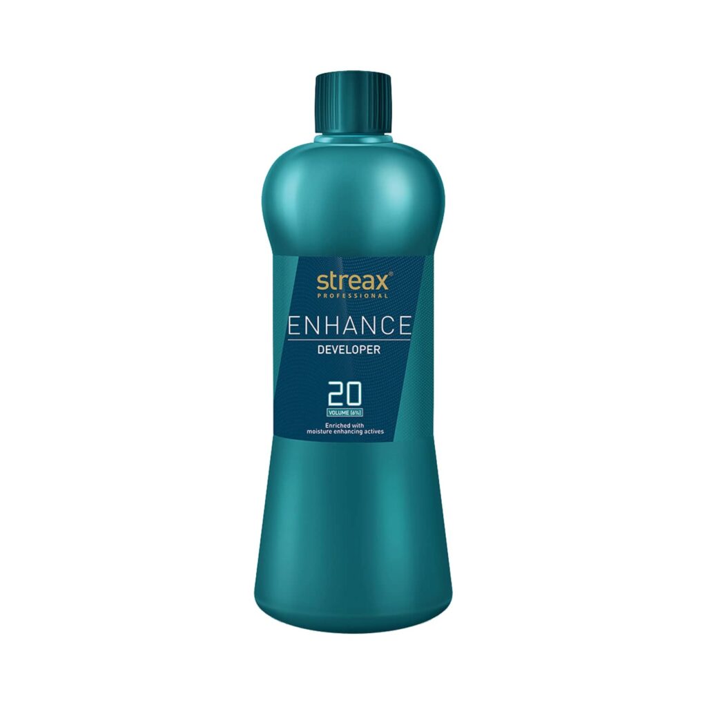 Streax Professional Enhance 20 Volume Hair Color Developer With Lanolin (1000ml) - Streax Professional