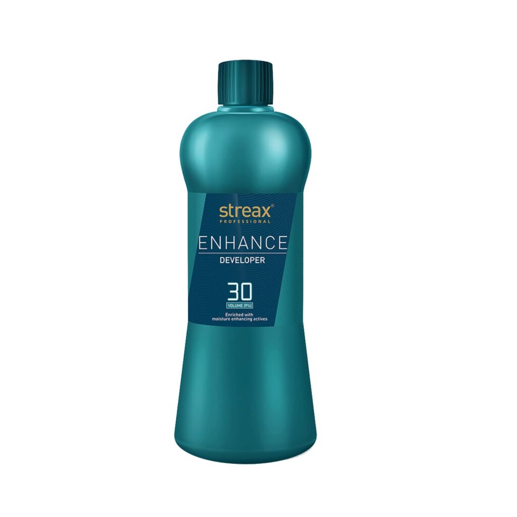 Streax Professional Enhance 30 Volume Hair Color Developer With Lanolin (1000ml) - Streax Professional