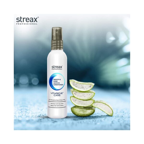 Streax Professional Vitarich Care Smooth & Shine Leave-In-Conditioner (100ml) - Streax Professional