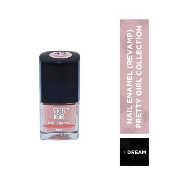 STREETWEAR Pretty Girl Collection Nail Enamel - 43 I Dream (8ml) - STREETWEAR