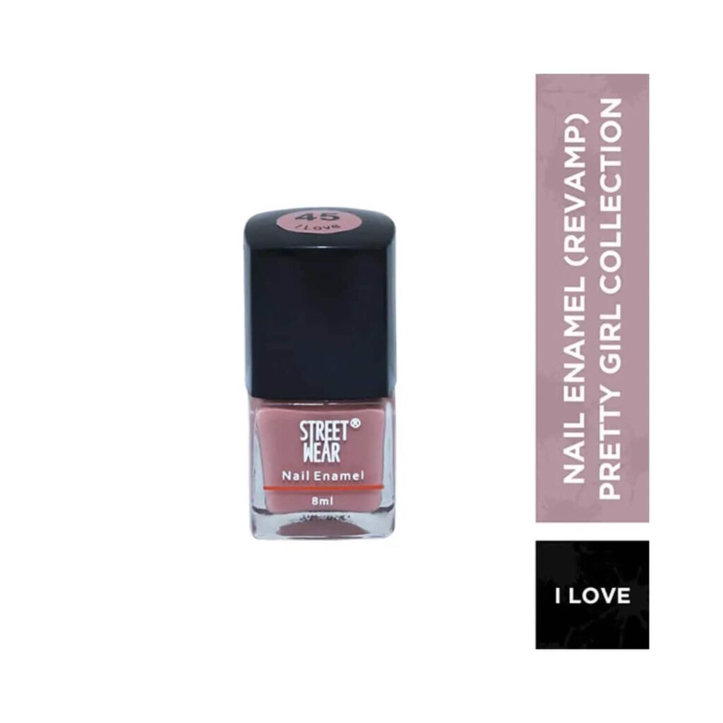 STREETWEAR Pretty Girl Collection Nail Enamel - 45 I Love (8ml) - STREETWEAR