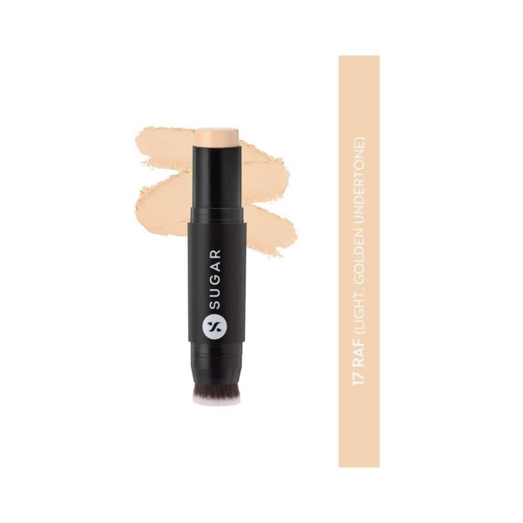 SUGAR Cosmetics Ace Of Face Mini Foundation Stick - 17 Raf (7g) - SUGAR Cosmetics