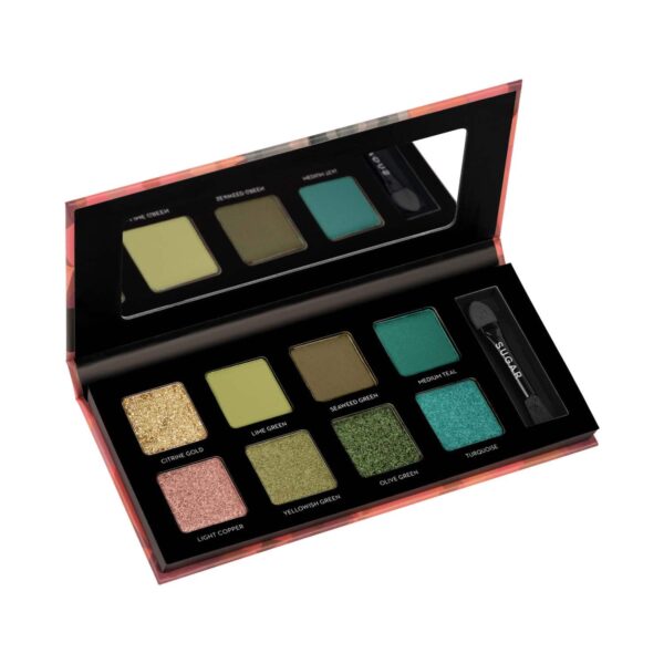 SUGAR Cosmetics Blend The Rules Eyeshadow Palette - 07 Ivy (10.4g) - SUGAR Cosmetics