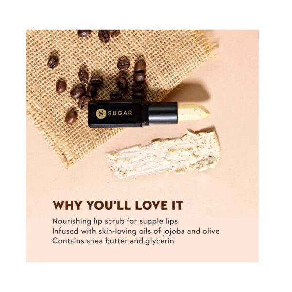 SUGAR Cosmetics Coffee Culture Lip Scrub - (3.5g) - SUGAR Cosmetics