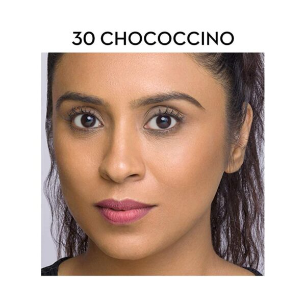 SUGAR Cosmetics Dream Cover SPF15 Mattifying Compact - 30 Chococcino (medium) (6g) - SUGAR Cosmetics